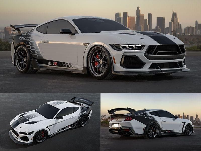 Neu Ford Shelby 850 PS (625 kW) 2026 Weiß Coupé
