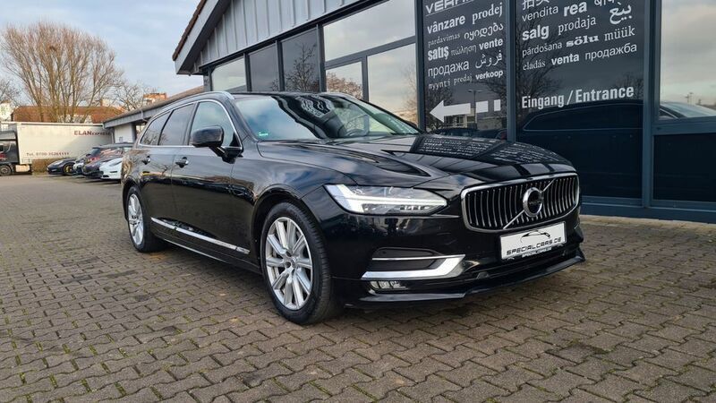 Black solid "stone" / solid Gebraucht 2019 Volvo V90 Inscription Kombi | 17.990 € (Fairer Preis) - Bild 1/4
