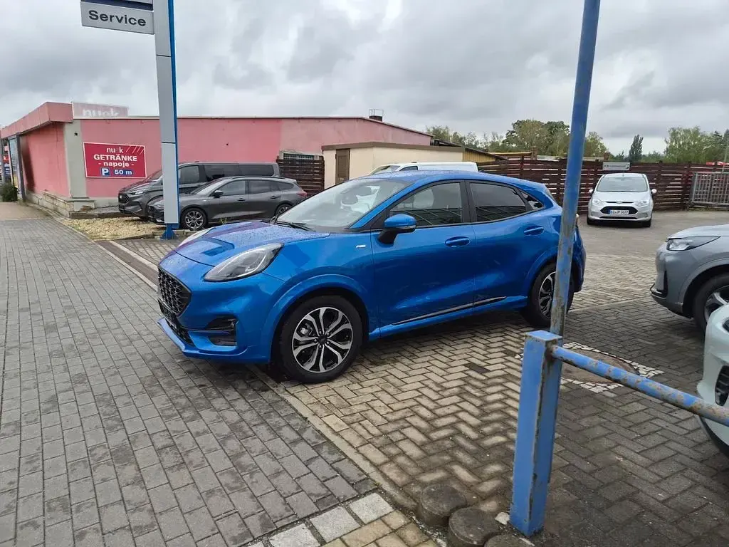 Gebraucht Ford Puma ST-Line 125 PS (91 kW) 2021 Blau SUV