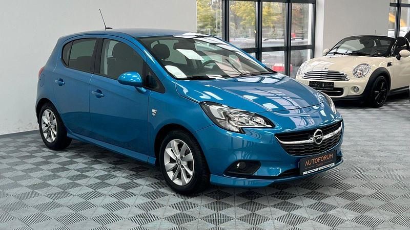 Blau Gebraucht 2018 Opel Corsa OPC Kleinwagen | 11.599 € - Bild 1/4