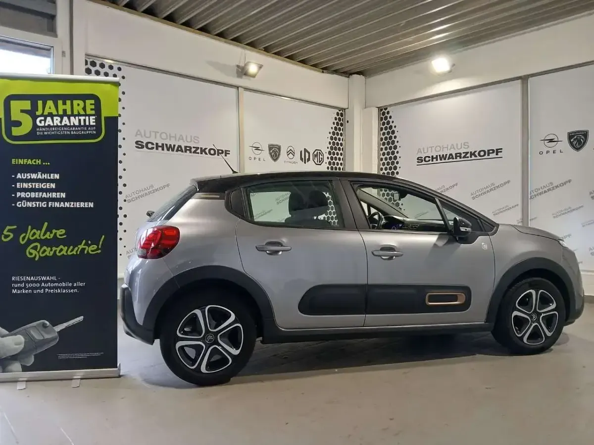 Gebraucht Citroën C3 PureTech 82 PS (60 kW) 2023 Grau Kleinwagen