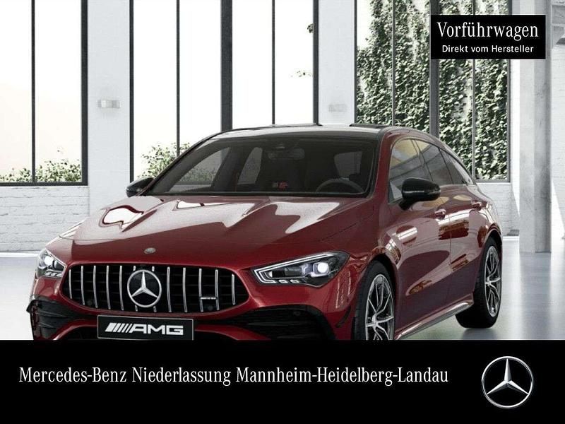 Manufaktur patagonienrot Gebraucht 2025 Mercedes CLA35 AMG AMG Kombi | 63.580 € - Bild 1/4