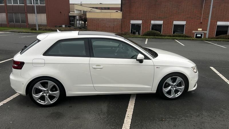 Gebraucht Audi A3 S-Line 122 PS (89 kW) 2012 Weiß Kleinwagen