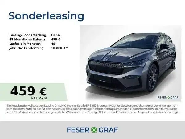 Graphitgrau Neu 2025 Skoda Enyaq iV SUV | 49.960 € (Guter Preis) - Bild 1/2