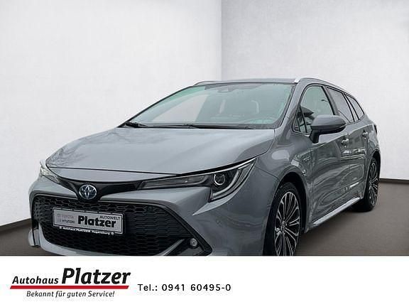 Grau Gebraucht 2021 Toyota Corolla Team Kombi | 21.980 € (Guter Preis) - Bild 1/4