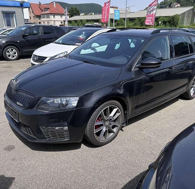 Gebraucht Skoda Octavia RS 184 PS (135 kW) 2016 Schwarz Kleinwagen