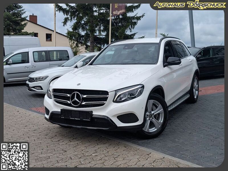 Polarweiss (149) Gebraucht 2017 Mercedes GLC300 SUV | 25.690 € (Fairer Preis) - Bild 1/4