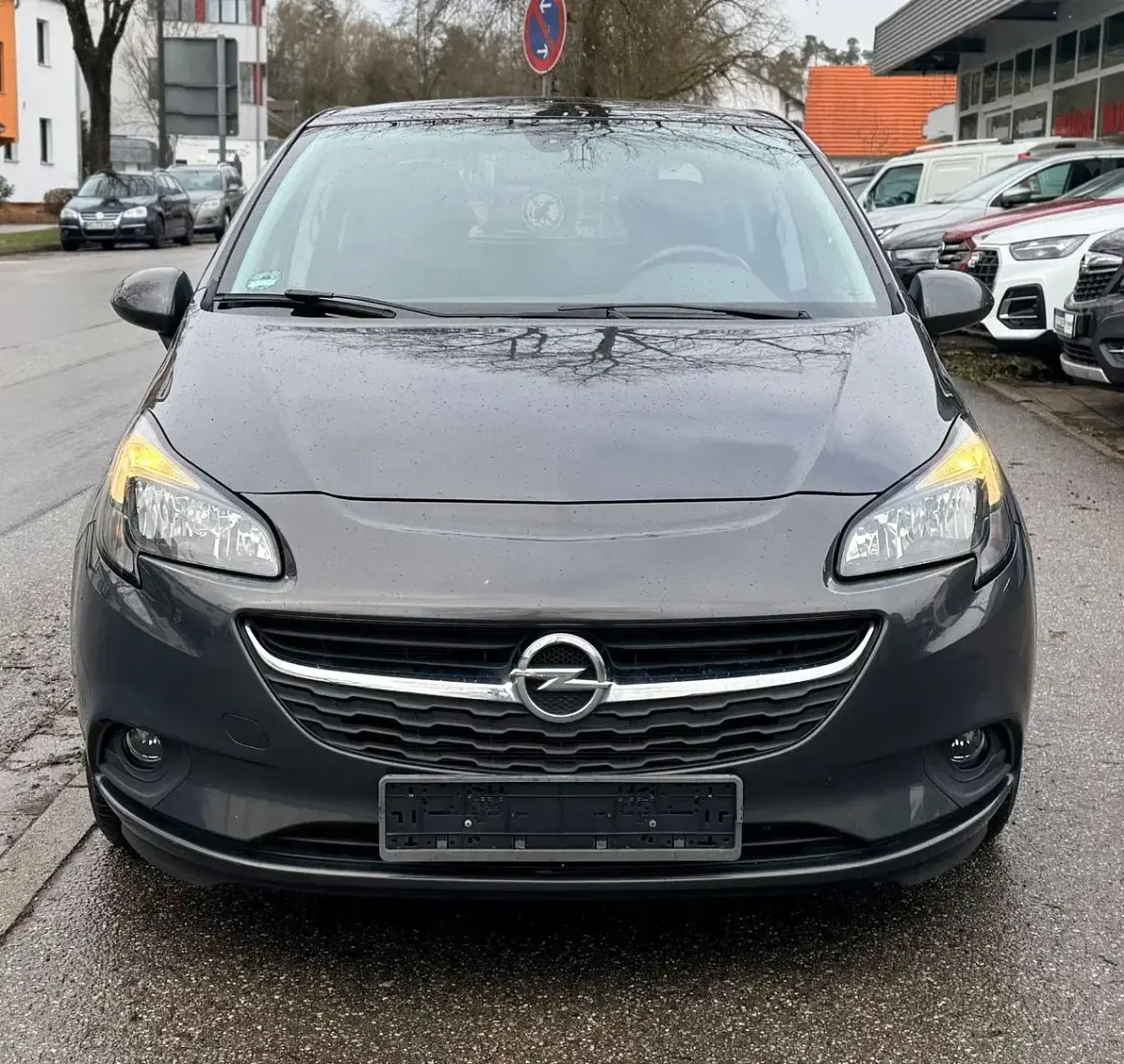Używany Opel Corsa drive 95 KM (69 kW) 2017 Szary Hatchback