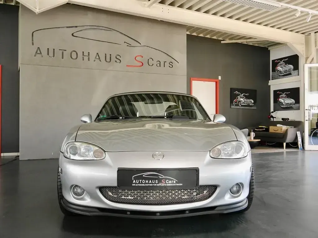 Gebraucht Mazda MX5 140 PS (102 kW) 2000 Silber Cabrio