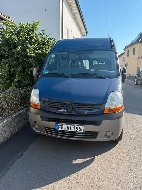 Gebraucht Renault Master 120 PS (88 kW) 2009 Blau Van / Kleinbus