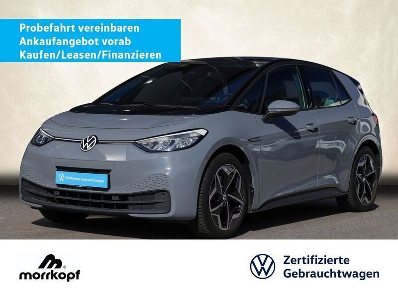 Grau Gebraucht 2021 VW ID.3 Pro Kleinwagen | 22.940 € (Etwas zu teuer) - Bild 1/4