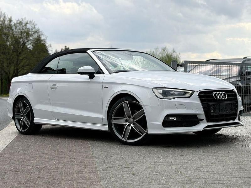 Gebraucht Audi A3 Cabriolet S-Line 150 PS (110 kW) 2016 Gletscherweiß metallic Cabrio