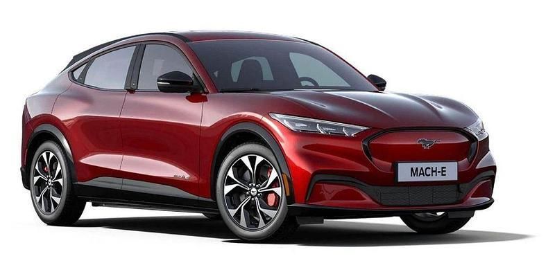 Rot Gebraucht 2022 Ford Mustang Mach-E Basis SUV | 33.990 € (Guter Preis) - Bild 1/1