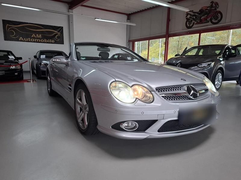 Gebraucht Mercedes SL500 2002 Silber Cabrio