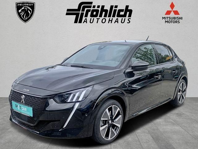 Schwarz Gebraucht 2022 Peugeot e-208 GT Kleinwagen | 18.990 € (Fairer Preis) - Bild 1/4