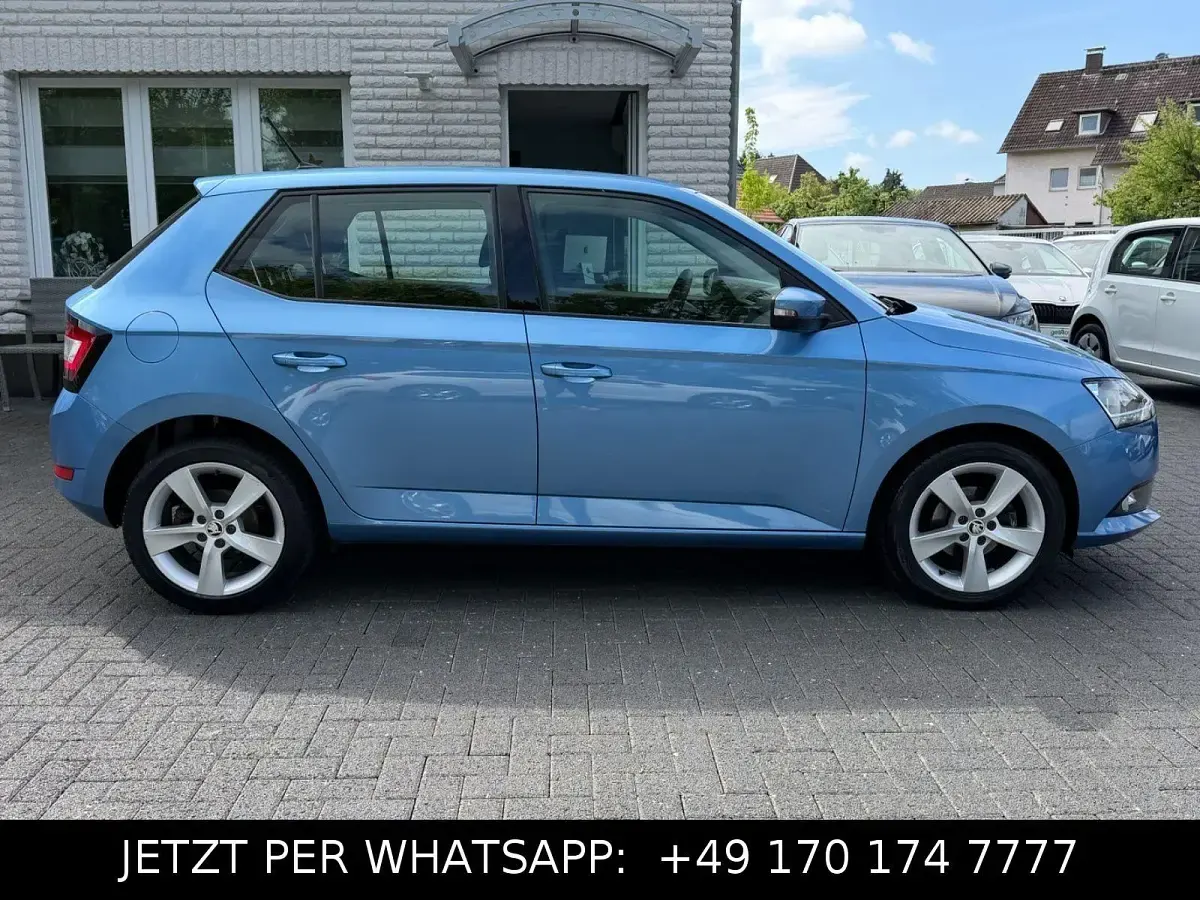 Używany Skoda Fabia Cool Plus 95 KM (69 kW) 2018 Niebieski Hatchback