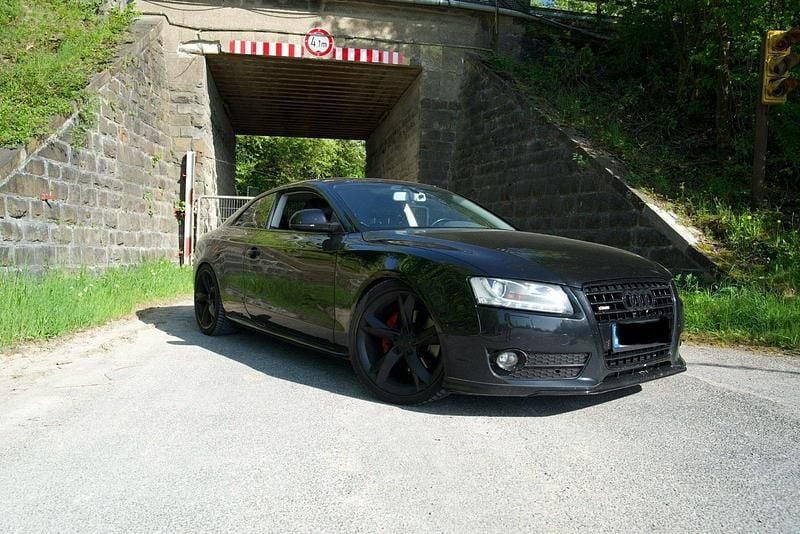 Schwarz Gebraucht 2008 Audi A5 Coupé | 6.300 € (Superpreis) - Bild 1/4