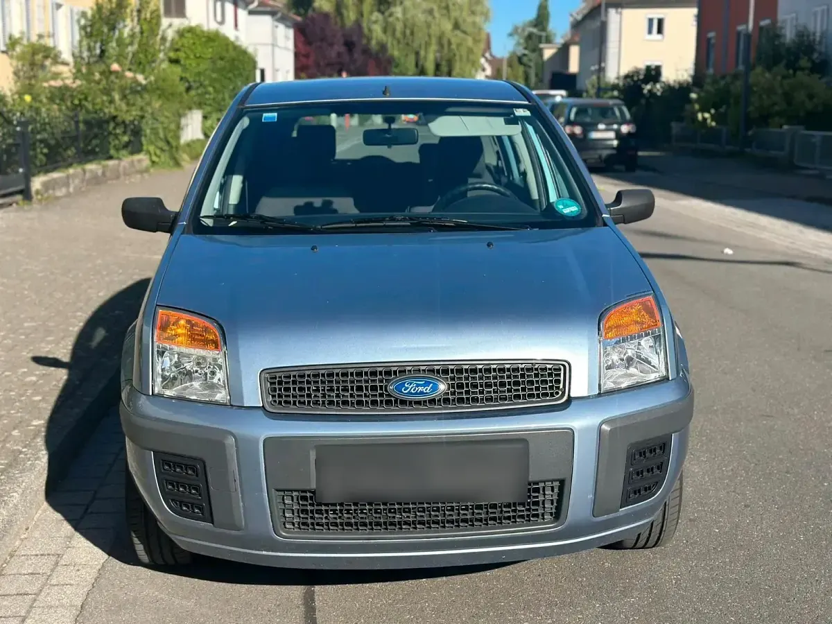 Gebraucht Ford Fusion 80 PS (58 kW) 2007 Blau Kleinwagen