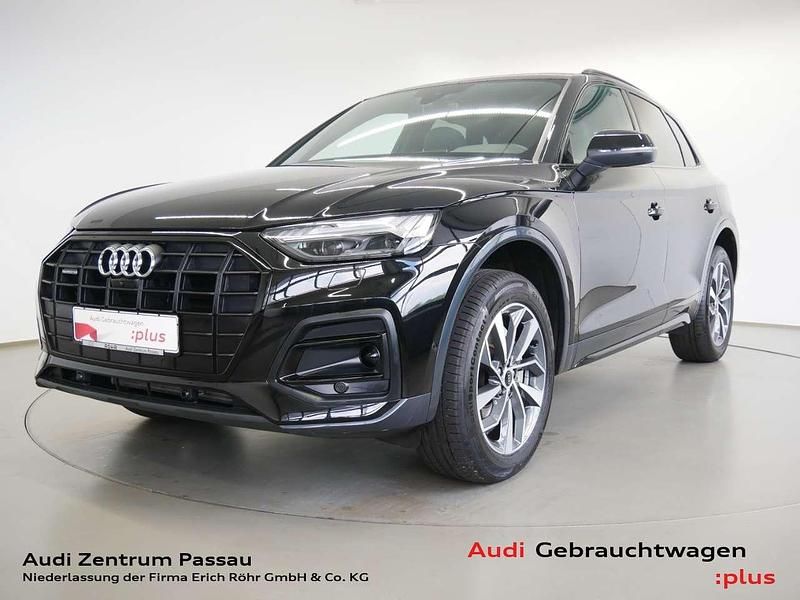 Mythosschwarz metallic Gebraucht 2024 Audi Q5 Advanced SUV | 49.900 € (Teuer) - Bild 1/4