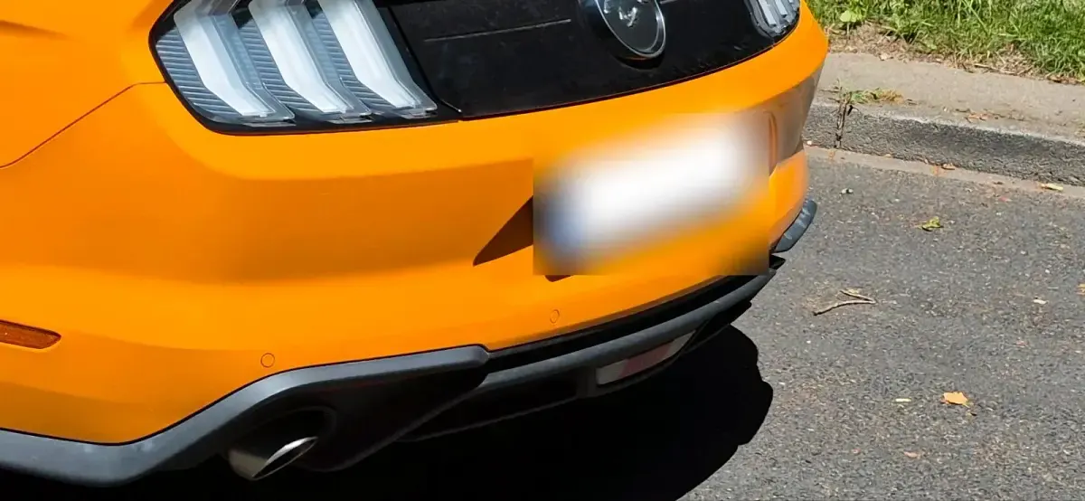 Gebraucht Ford Mustang 290 PS (213 kW) 2019 Orange Coupé
