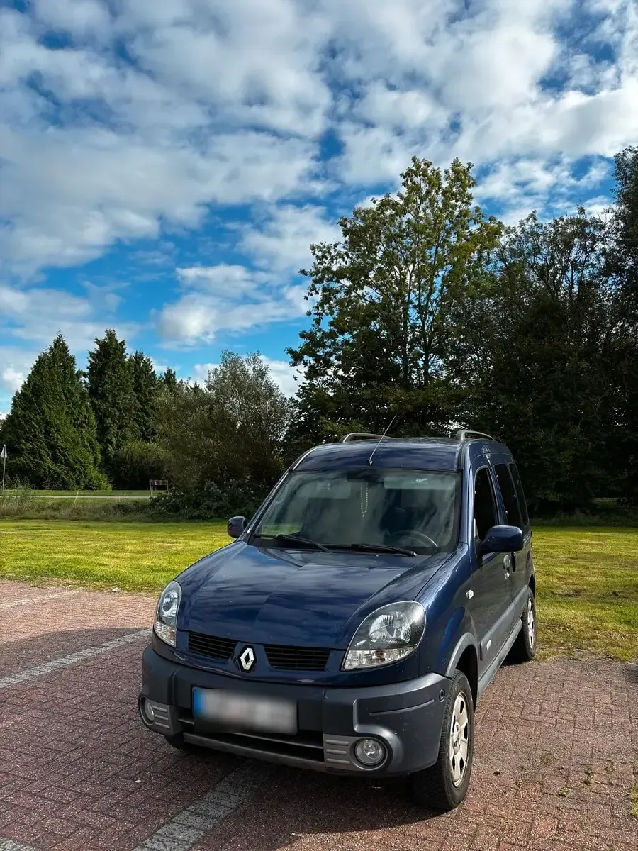 Gebraucht Renault Kangoo 84 PS (61 kW) 2005 Blau Van / Kleinbus