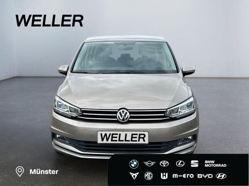 Gebraucht VW Touran Highline 150 PS (110 kW) 2016 Beige Van / Kleinbus