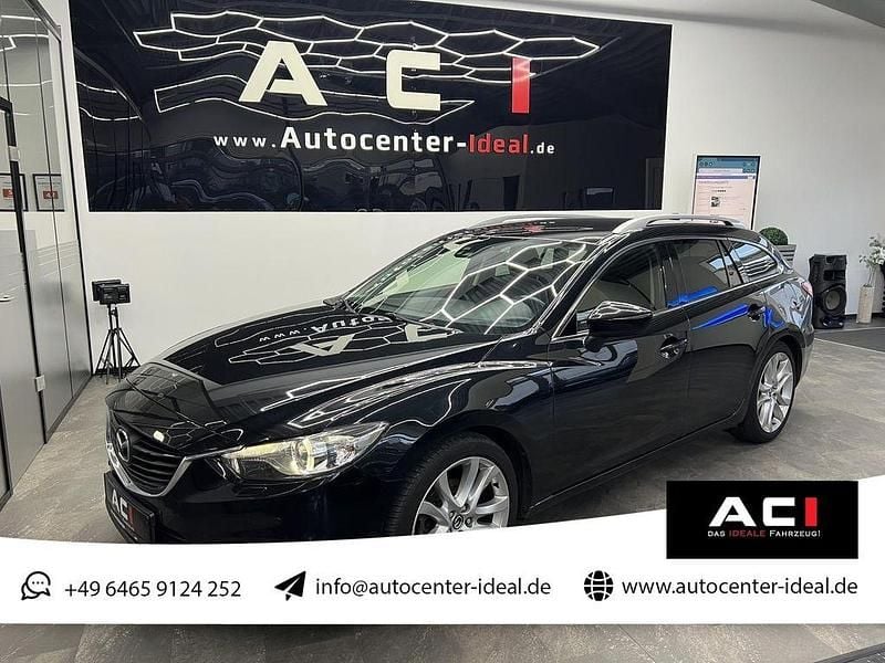 Onyxschwarz metallic Gebraucht 2014 Mazda 6 Sports-Line Kombi | 5.990 € (Fairer Preis) - Bild 1/4