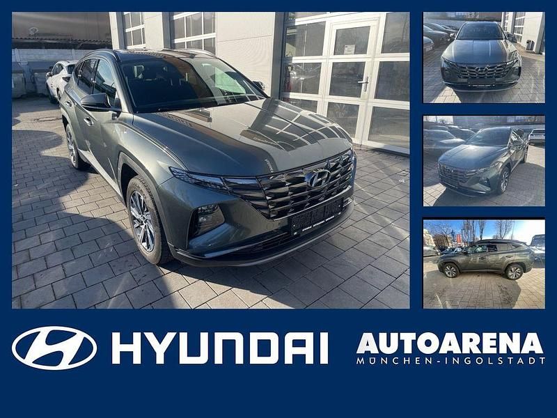 Amazon grey / met Gebraucht 2023 Hyundai Tucson Trend SUV | 27.975 € (Fairer Preis) - Bild 1/4
