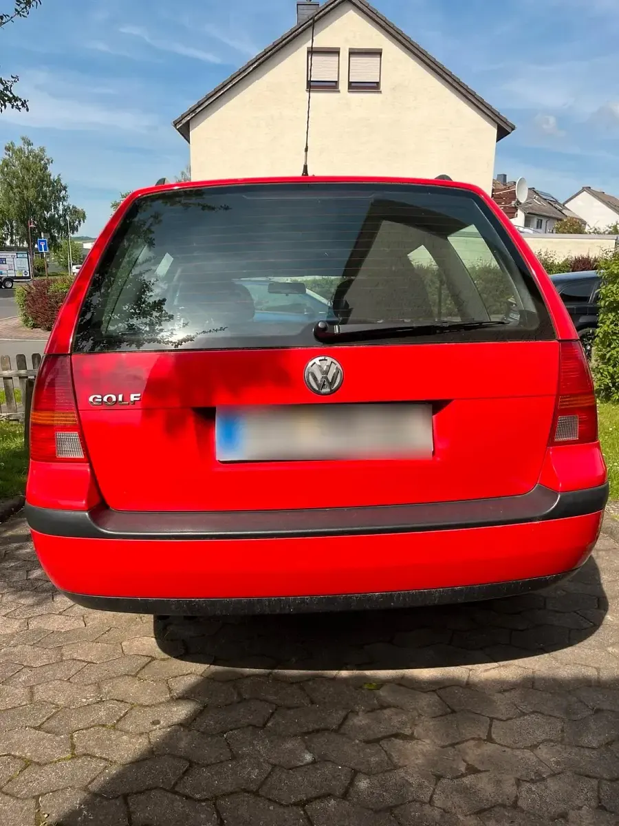 Gebraucht VW Golf IV 101 PS (74 kW) 2000 Rot Kombi