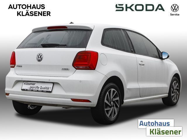Gebraucht VW Polo Sound 60 PS (44 kW) 2017 Pure white (weiß) Kleinwagen