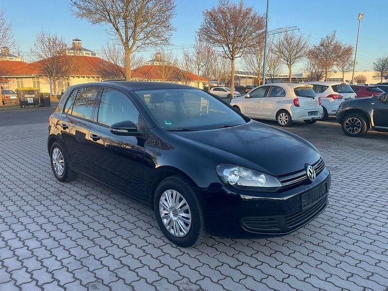 Schwarz Gebraucht 2009 VW Golf VI Comfortline Kleinwagen | 3.400 € (Fairer Preis) - Bild 1/4