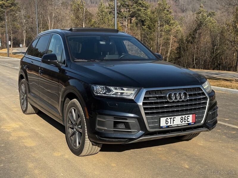 Blau Gebraucht 2017 Audi Q7 Premium Plus SUV | 29.400 € (Teuer) - Bild 1/4