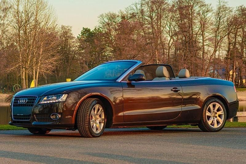 Gebraucht Audi A5 Cabriolet 160 PS (117 kW) 2010 Braun Cabrio