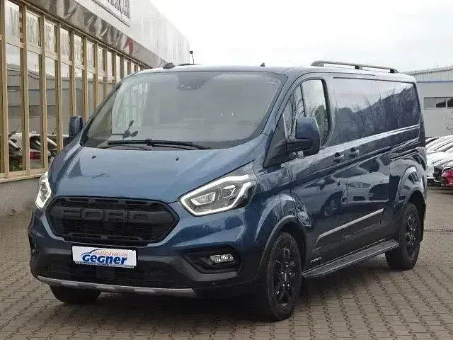 Gebraucht Ford Transit Custom S 170 PS (125 kW) 2021 Blau Van / Kleinbus