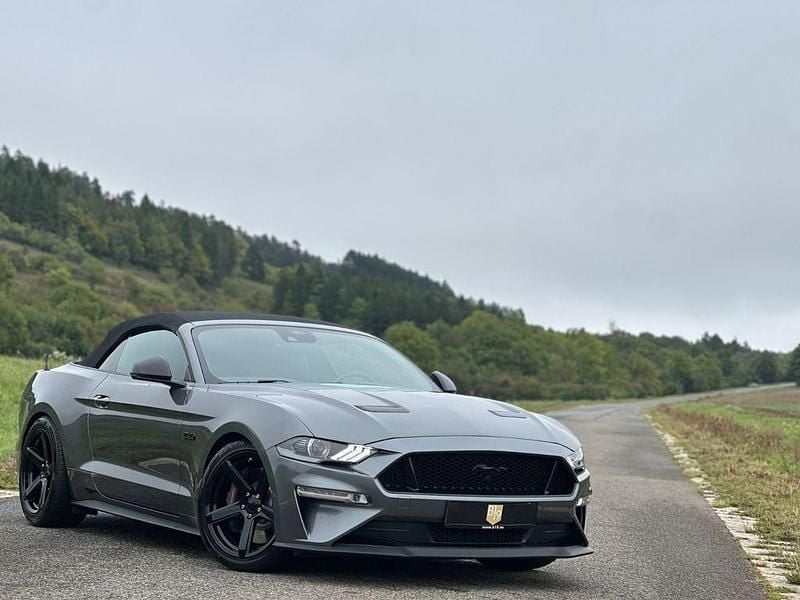 Grau Gebraucht 2021 Ford Mustang GT Cabrio | 38.999 € (Superpreis) - Bild 1/4