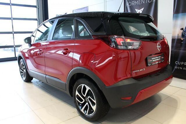 Gebraucht Opel Crossland X Edition 110 PS (80 kW) 2020 Chili rotkardio rot (metallic) SUV
