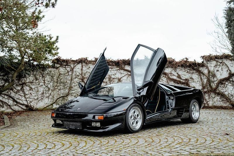 Gebraucht Lamborghini Diablo 492 PS (361 kW) 1991 Schwarz Coupé
