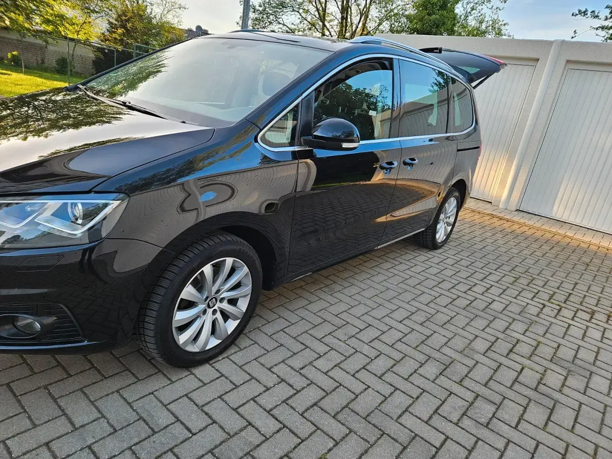 Gebraucht Seat Alhambra 220 PS (161 kW) 2018 Schwarz Van / Kleinbus