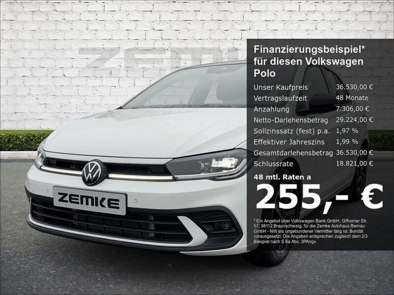 Weiss Neu 2024 VW Polo Goal Limousine | 36.530 € - Bild 1/4