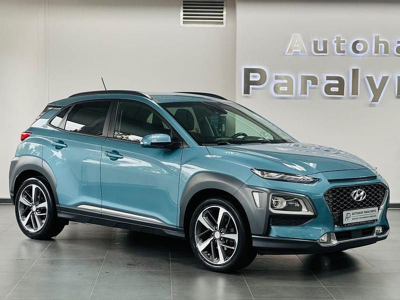 Blau Gebraucht 2018 Hyundai Kona Premium SUV | 13.950 € (Fairer Preis) - Bild 1/4