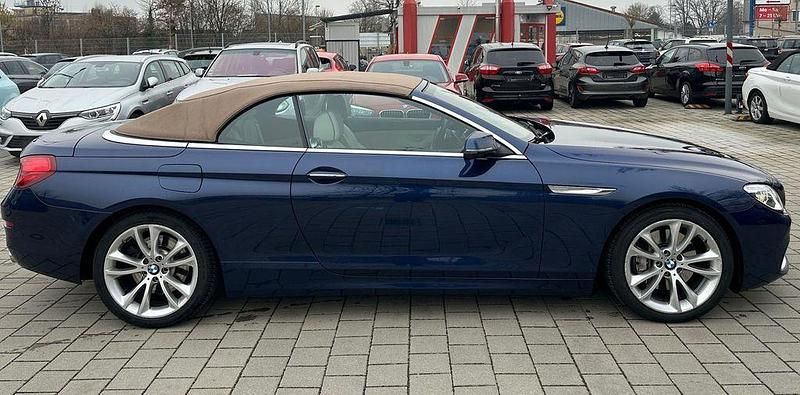 Gebraucht BMW 640 Cabriolet Luxury Line 313 PS (230 kW) 2015 Blau Cabrio