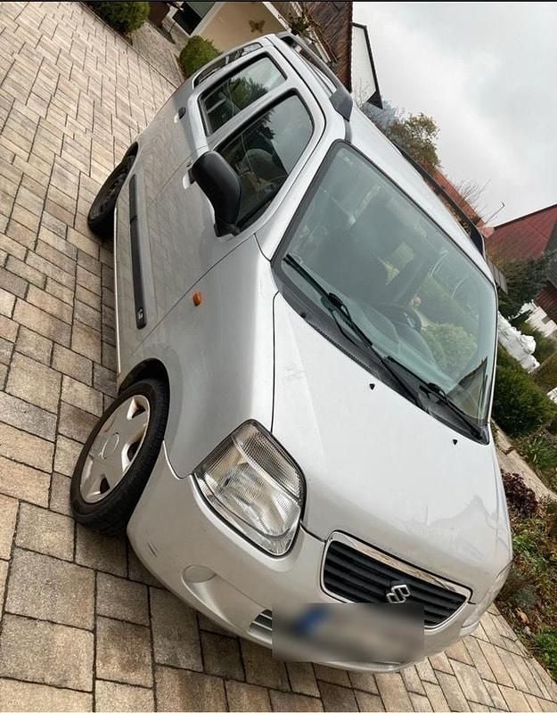 Gebraucht Suzuki Wagon R+ 76 PS (55 kW) 2002 Silber Van / Kleinbus