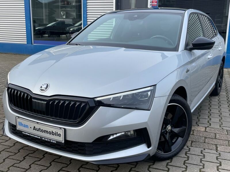 Brilliantsilber metallic Gebraucht 2022 Skoda Scala Monte Carlo Kleinwagen | 17.950 € (Etwas zu teuer) - Bild 1/4