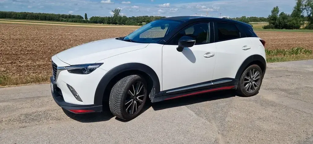 Gebraucht Mazda CX-3 Sports-Line 120 PS (88 kW) 2016 Weiß SUV