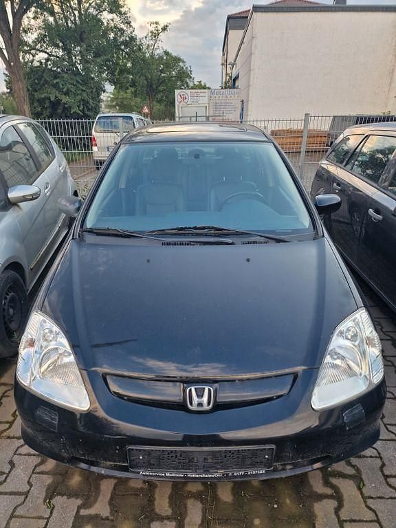 Schwarz Gebraucht 2003 Honda Civic LS Limousine | 2.100 € (Guter Preis) - Bild 1/4