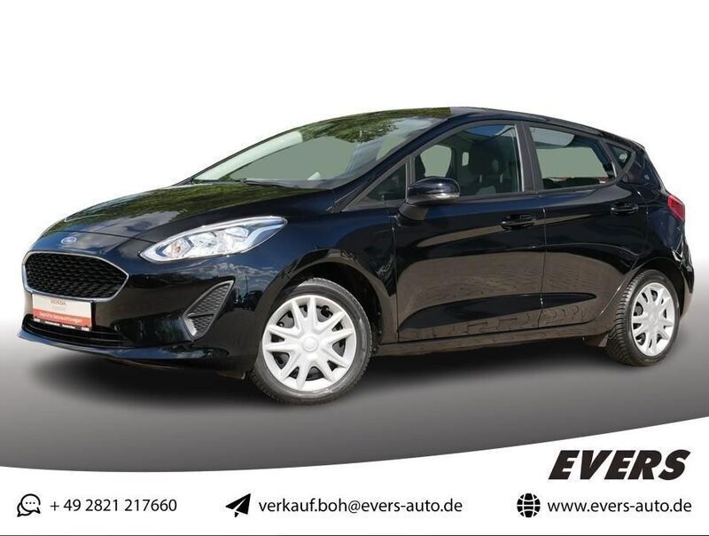 Iridium schwarz metallic Gebraucht 2018 Ford Fiesta Trend Kleinwagen | 8.330 € (Guter Preis) - Bild 1/4
