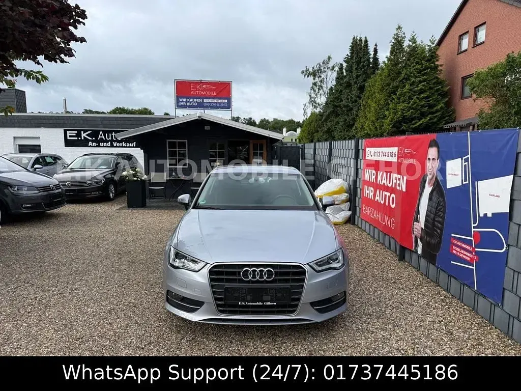 Gebraucht Audi A3 Ambition 125 PS (91 kW) 2014 Silber Kleinwagen