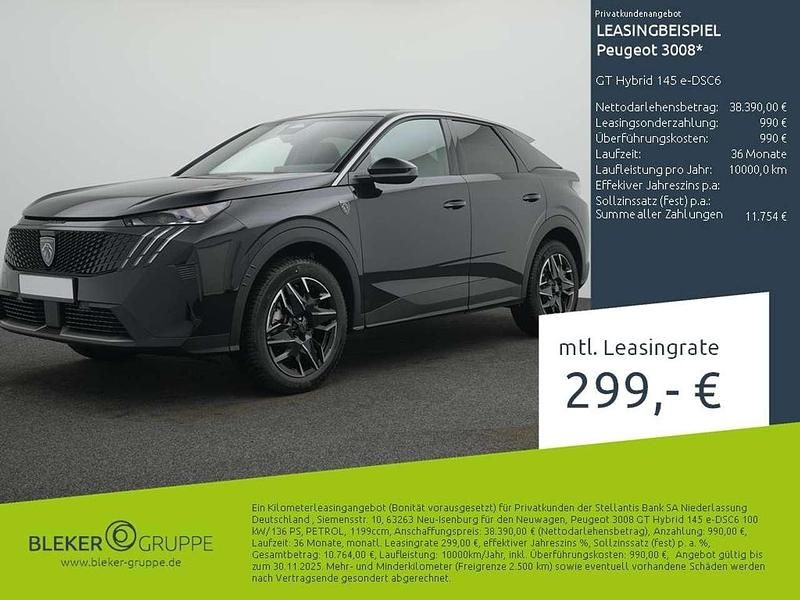 Met. perla nera schwarz Neu 2025 Peugeot 3008 GT SUV | 38.390 € (Etwas zu teuer) - Bild 1/3