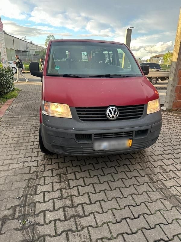 Rot Gebraucht 2008 VW T5 Van | 3.300 € - Bild 1/4