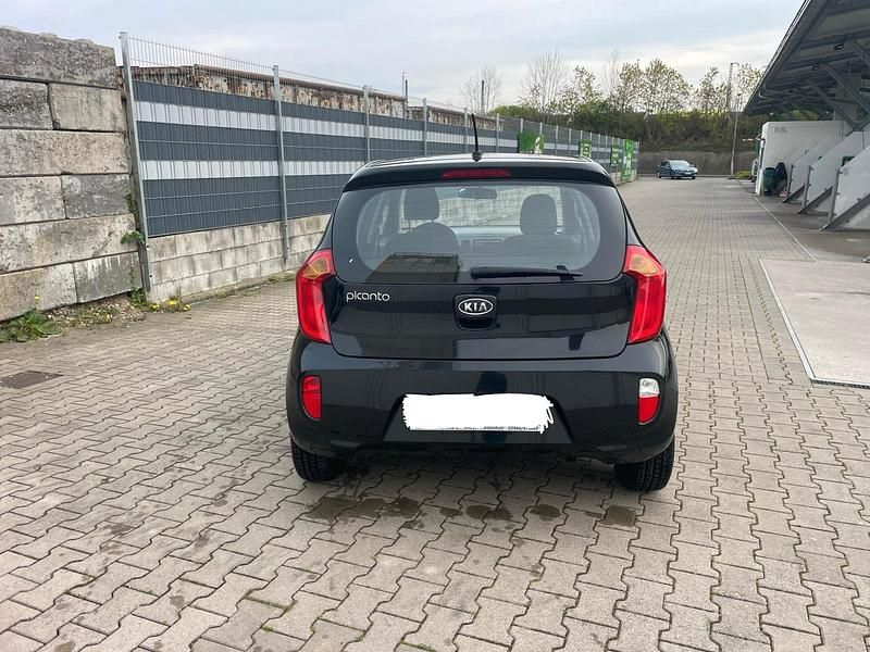 Gebraucht Kia Picanto 69 PS (50 kW) 2011 Schwarz Kleinwagen